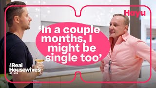 Lenny Hochstein hot mic moment 🚨 discussing divorce & girlfriend |Season 5| Real Housewives of Miami