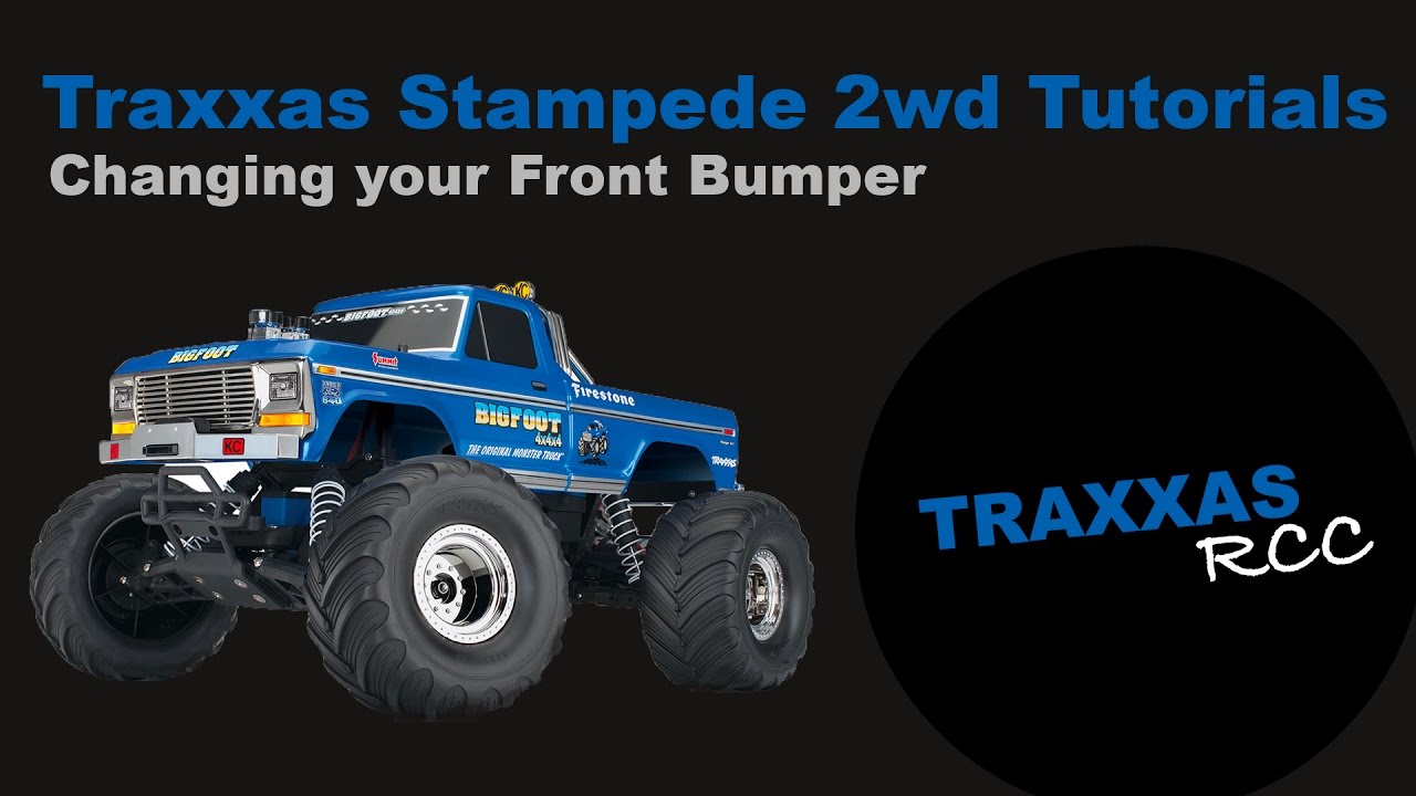 Front Bumper on a Traxxas Stampede 2wd 
