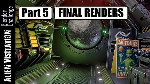 BLENDER CHALLENGE: ALIEN VISITATION (PART 5)