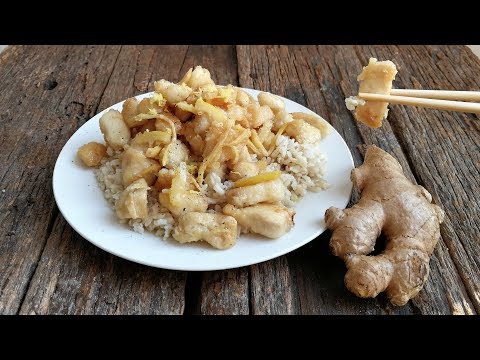 Video: Petti Di Pollo In Salsa Dolce E Calda Con Zenzero E Succo Di Mela