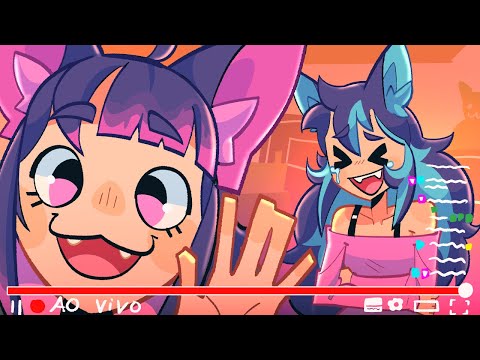 MY LITTLE SISTER INVADED THE LIVE STREAM!
