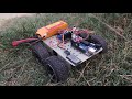 Smartphone controlled robot with Arduino Uno and Bluetooth Module