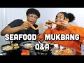 Seafood mukbang  qa  who is your crush