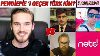 Pewdiepie VS TÜRK Youtuberları- Pewdiepie'ı Geçen Türk?