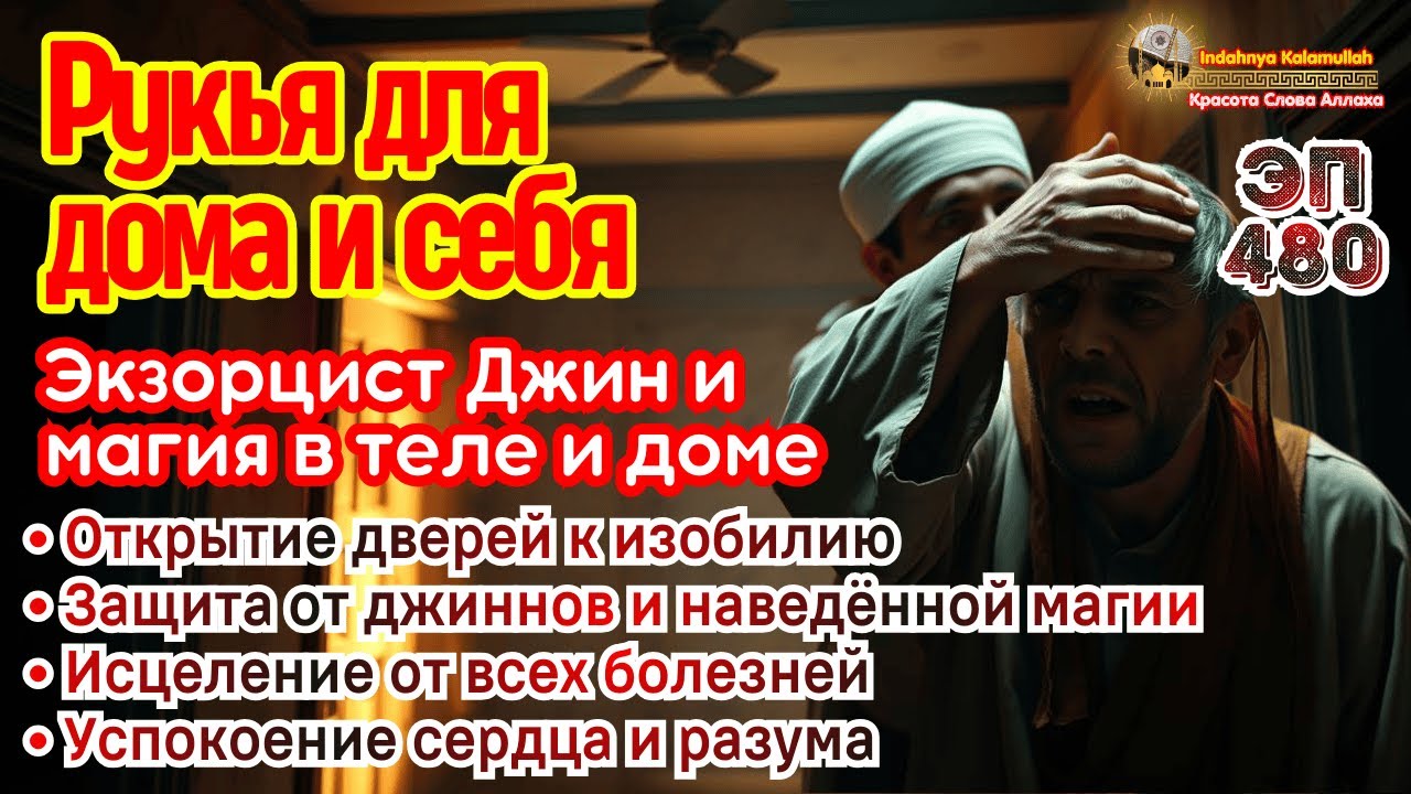 Сильная Рукъя по Корану - Уничтожение магии, джиннов и шайтана | Эпизод 480
