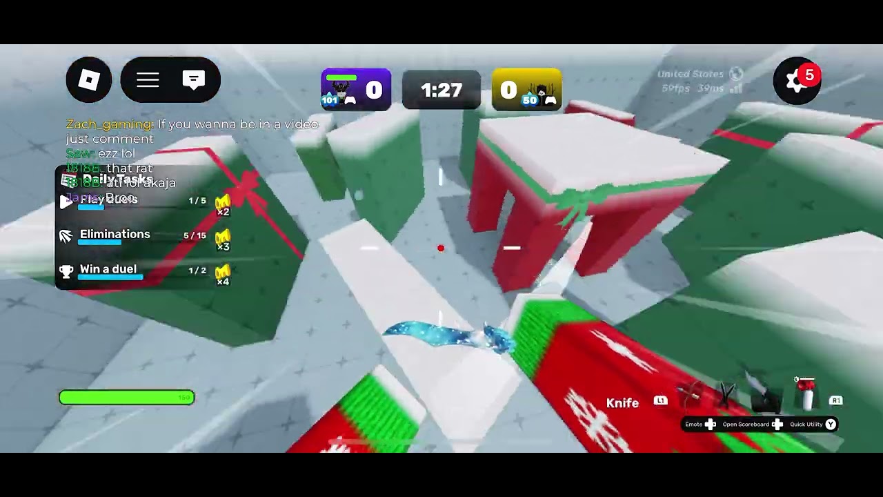 1v1 in Roblox RIVALS with friends - YouTube