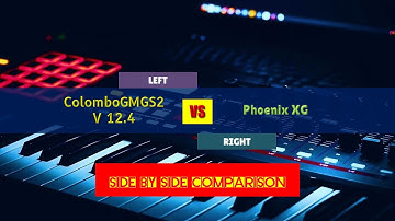 Yamaha MusicSoft - "Princess" (ColomboGMGS2 vs Phoenix XG Side By Side Comparison)