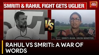 Rahul Gandhi Slams PM Modi's Constituency, Smriti Irani Reacts