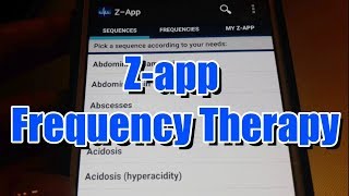 Z-app Frequency Therapy screenshot 3