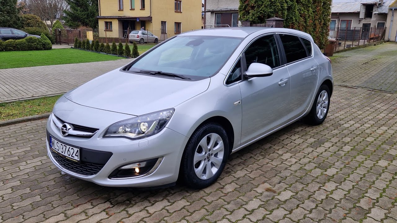 Opel Astra J 1.4 turbo prezentacja auta 