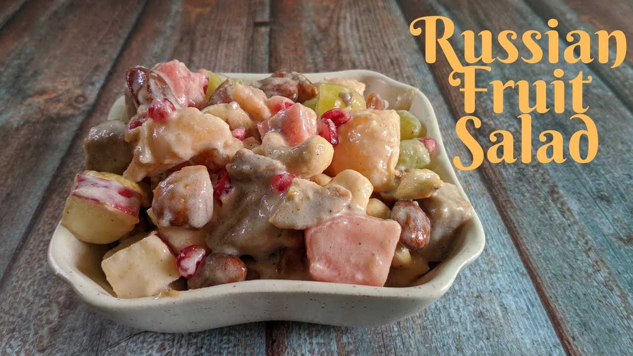 Russian Fruit Salad Easy Russian Fruit Salad Recipe Healthy Recipes