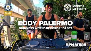 Eddy Palermo Live 46 7K DJ Run GUINNESS WORLD RECORDS Title The Underline Miami