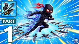 Stickman Teleport Master - Gameplay Walkthrough Part 1 - Ninja Teleport Action (iOS, Android) screenshot 3