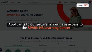 Applicants to the SPARK NS Program now have access to our Learning Center