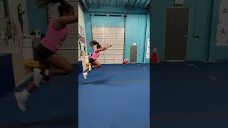 Level 2 elite running tumbling -Round off Double Back Handspring