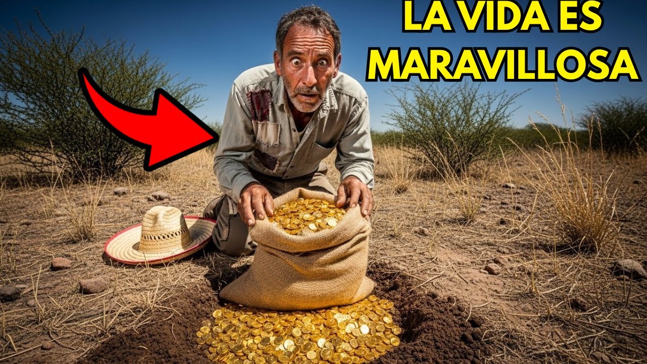 El granjero pobre cambia de vida al encontrar algo millonario en su finca