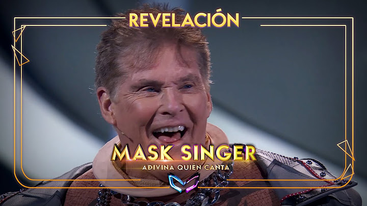 David Hasselhoff, desenmascarado como Hipopótamo | Mask Singer: Adivina quién canta
