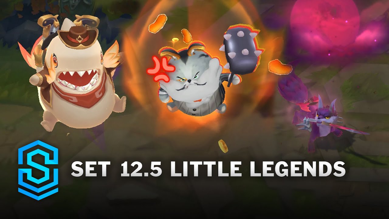 Set 12.5 Little Legends | Hamlet, Shork, Fenroar and more