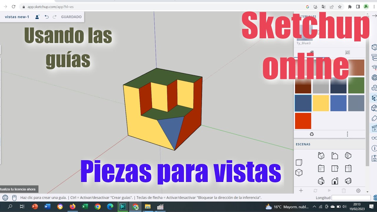 SketchUp Online Piezas Para Obterner Vistas Usando Las Gu as YouTube sketchup-online-piezas-para-obterner-vistas-usando-las-gu-as-youtube