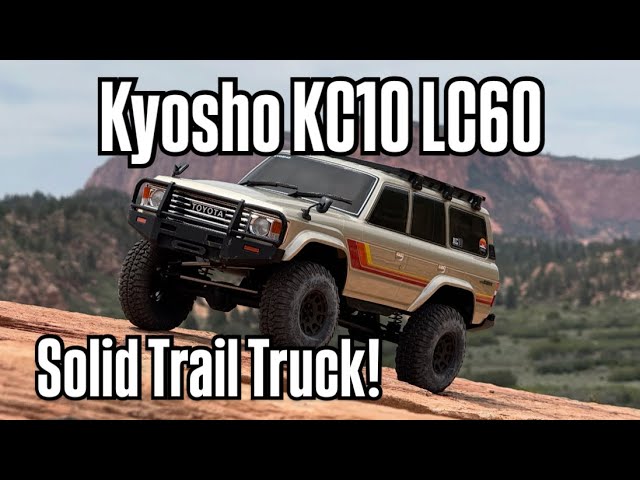 Kyosho LandCruiser 60 First Drive Through Epic Terrain! - YouTube