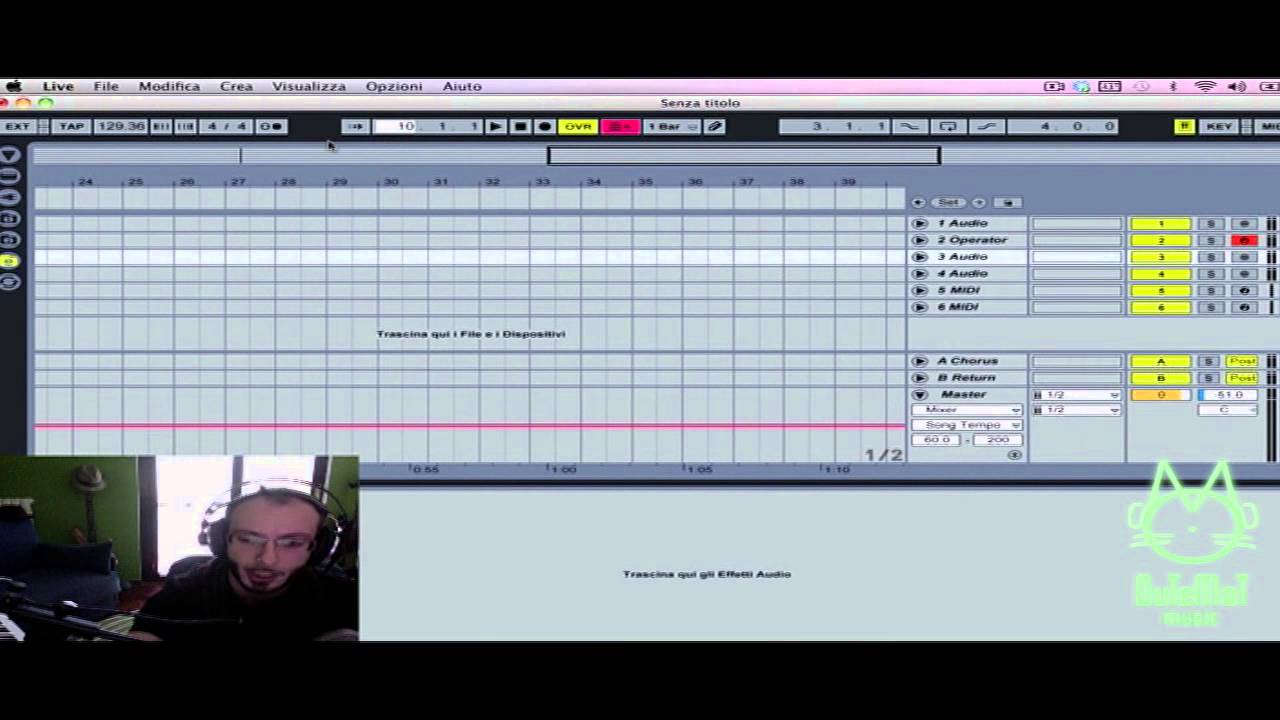 Ableton Live 8 Tutorial ITALIANO - Tutorial zero - YouTube