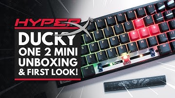 NEW HyperX Ducky One 2 Mini Mechanical Gaming Keyboard Unboxing & First Look!