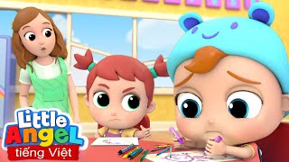 Học cách ứng xử | Video giáo dục | Little Angel | Nhạc Thiếu Nhi Vui Nhộn