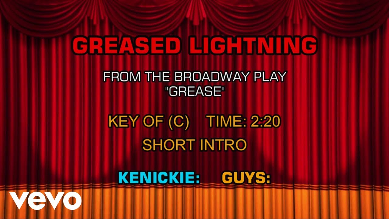 Songs from Grease - Greased Lightning