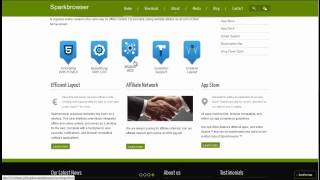 Sparkbrowser Website 2012 screenshot 5