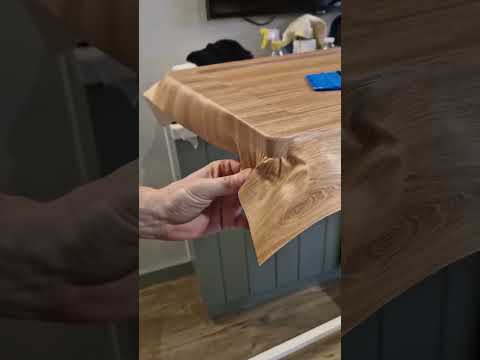 How To Wrap Contact Paper Around Corners