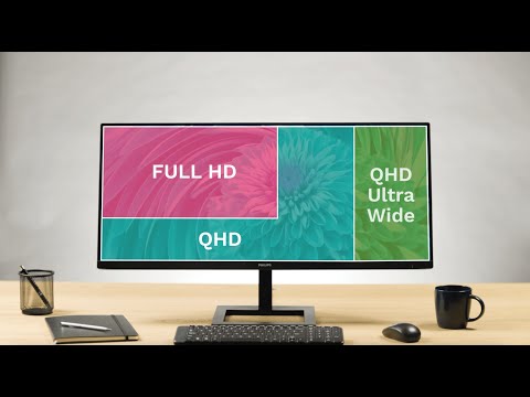 Philips E Line 346E2LAE Ultrawide VA Monitor 34" 3440x1400 με Χρόνο Απόκρισης 4ms GTG