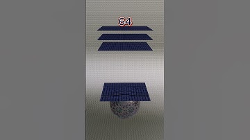 Cloth Simulation -BLENDER.3D 4 face VS 4096 faces