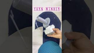 Wool Winder Machine🧶 #yarnwinder #crochet #knitting #artist #shorts #handmade
