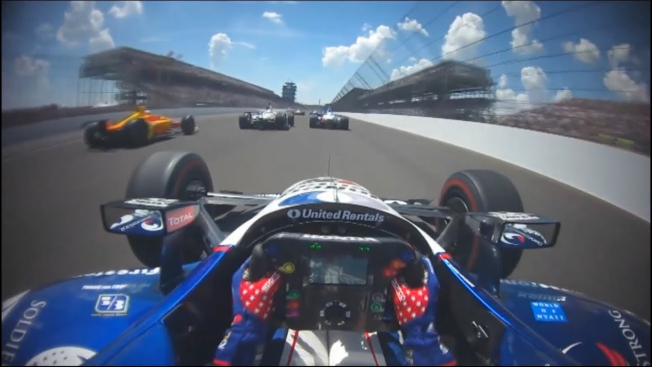 VISOR CAM IndyCar +1 Hour Pure Sound 2018 YouTube