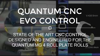 CNC EVO Control for Quantum MG Plate Benders / Slip Rolls