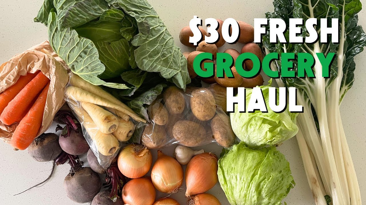 Low Budget Grocery Haul New Zealand: Fruit & Veggie Mid Week Top Up.