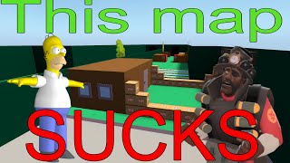 TF2 Deathrun Simpsons: BAD Crashing Map