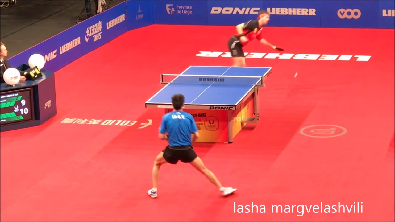 Timo Boll Vs Lin Gaoyuan World Cup 2017 World Cup 2017 World Cup Table Tennis