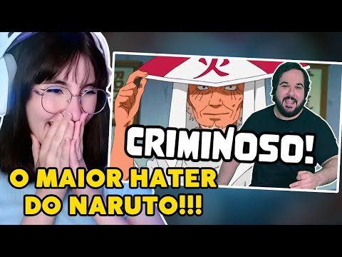 O dossiê criminal do Terceiro Hokage | Cátia react Zé Renacho