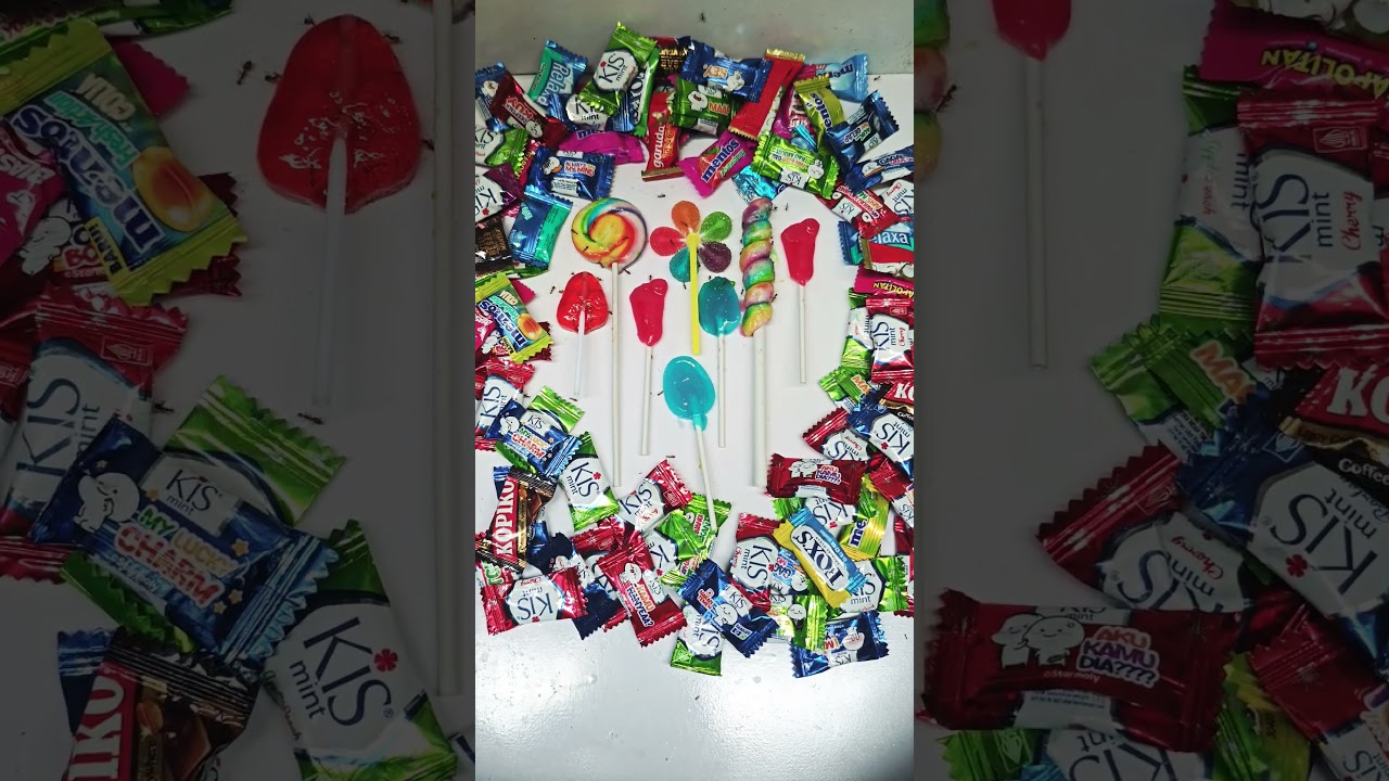 very cool lots of candy for the ants 