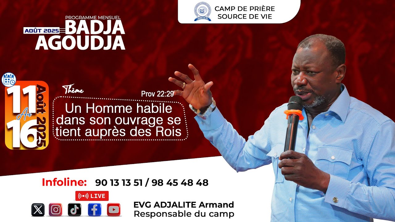 DIEU REND JUSTICE A TOUS CEUX QUI OSENT.  Rv. ANANI  (J5 GRANDE VEILLÉE)