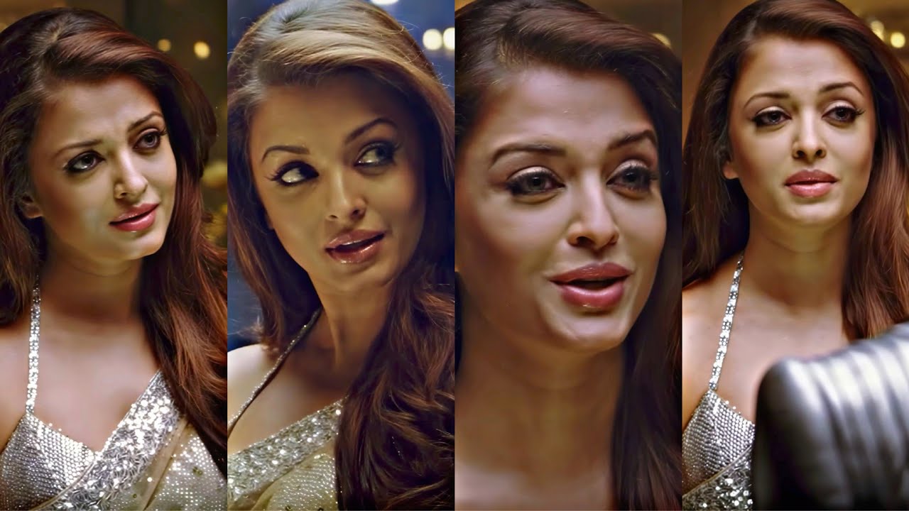 Aishwarya Rai Bachchan face card Vertical edit in endhiran movie biography 