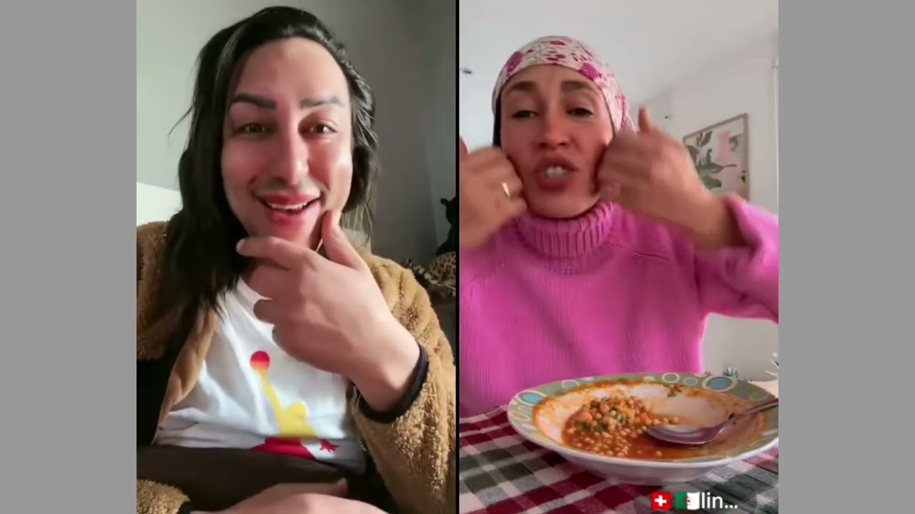 سفيان مع ليندا لايف تشبع ضحك قلها ندير بركوكس بعصبان في غرب 😂