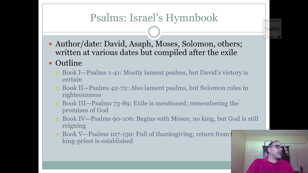 Intro to Old Testament Wisdom and Poetry Books, Part II