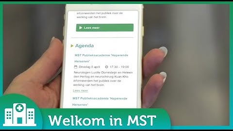 Nieuwsbrief | Welkom in MST | Medisch Spectrum Twente