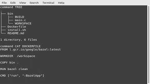 Programming {{ c bazel }} hello world