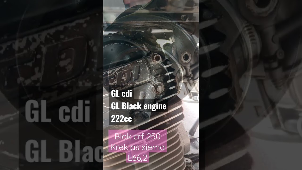 GLpro cdi. GLpro Black engine 222cc