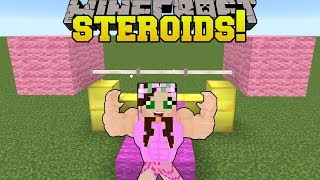 Minecraft: STEROIDS!! (PILLS THAT GIVE YOU POWERS!) Mod Showcase