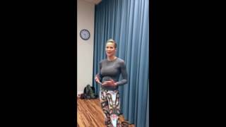 Brittany Daniel at CSC Benjamin Center, 12/3/16