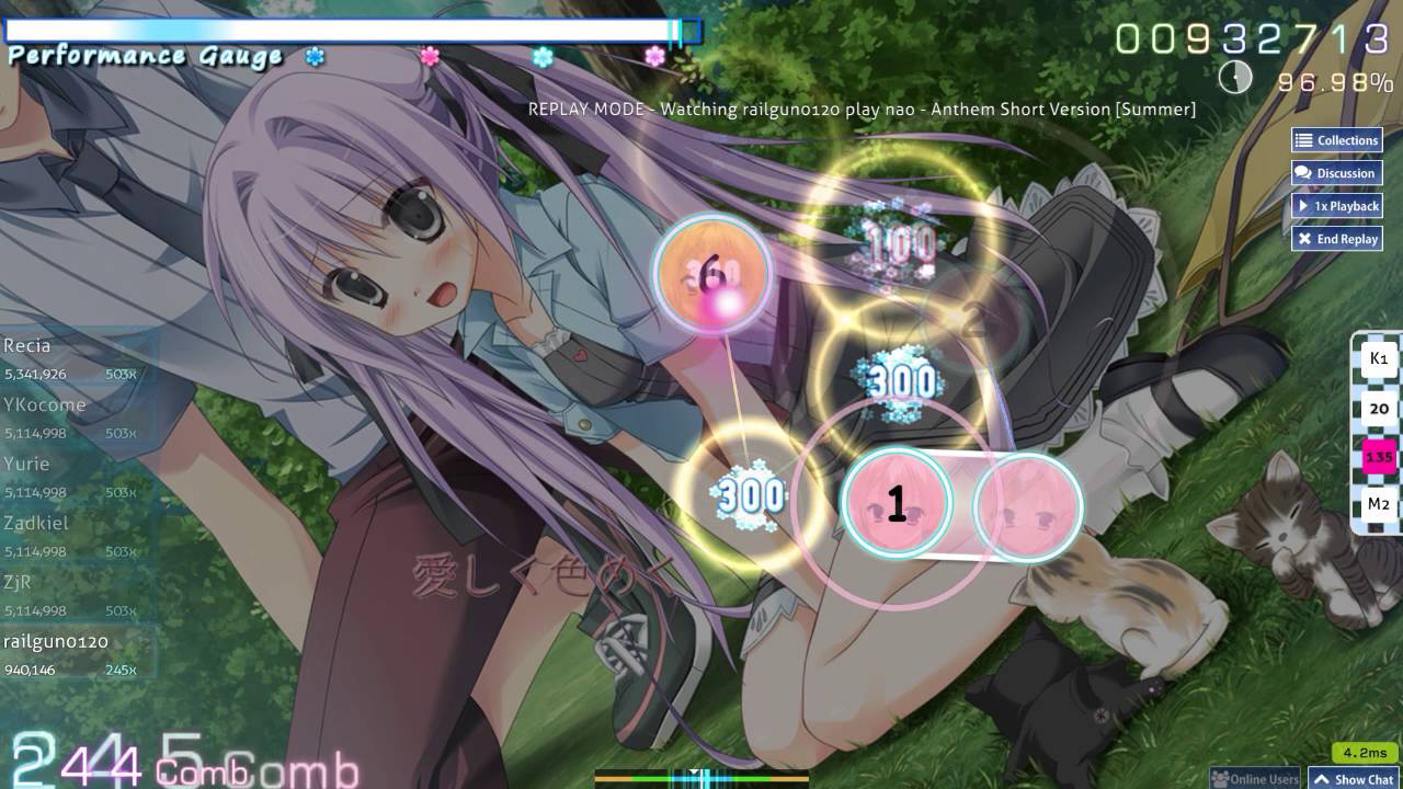 osu! 1/2 summer - Anthem [summer] - YouTube